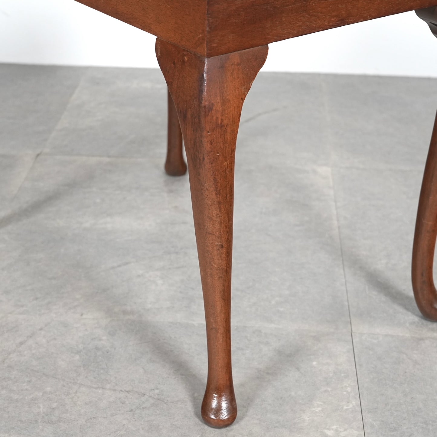 英国クラシック ヴィンテージ スツール【張替済】