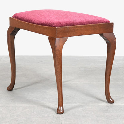 英国クラシック ヴィンテージ スツール【張替済】