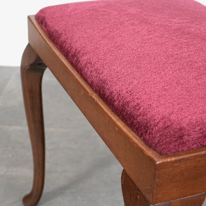 英国クラシック ヴィンテージ スツール【張替済】