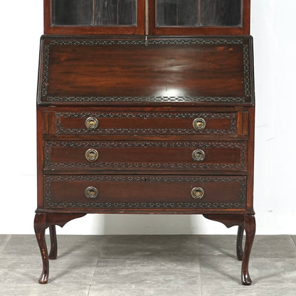 英国アンティーク ビューローブックケース