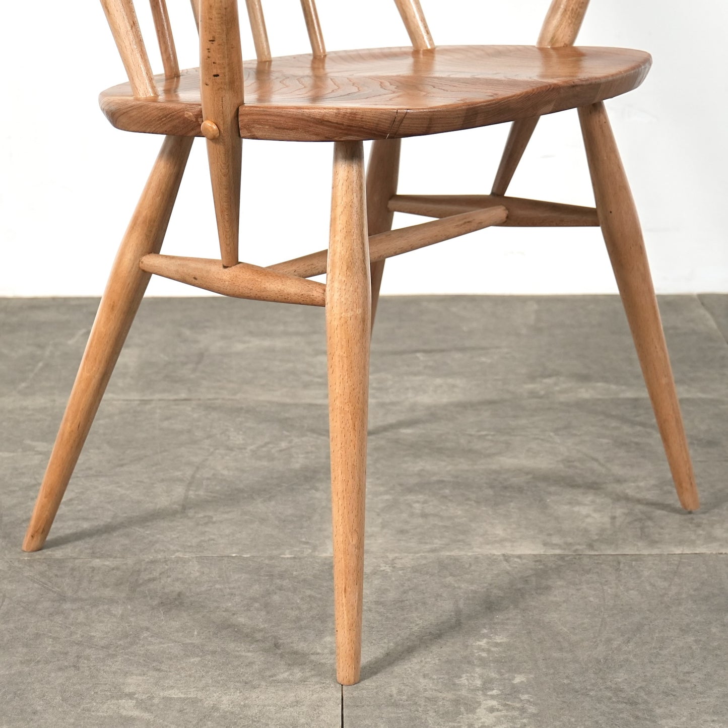 【ERCOL】ヴィンテージ クエーカー アームチェア(メープル)