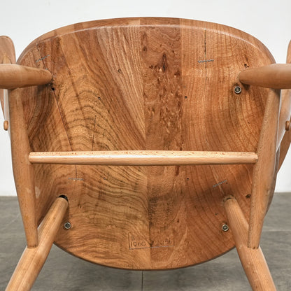 【ERCOL】ヴィンテージ クエーカー アームチェア(メープル)