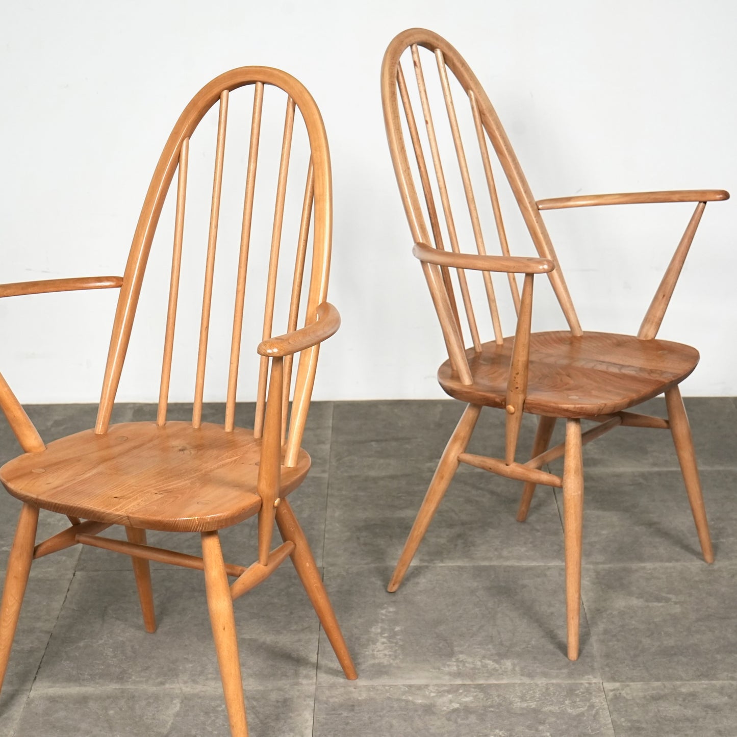 【ERCOL】ヴィンテージ クエーカー アームチェア(メープル)