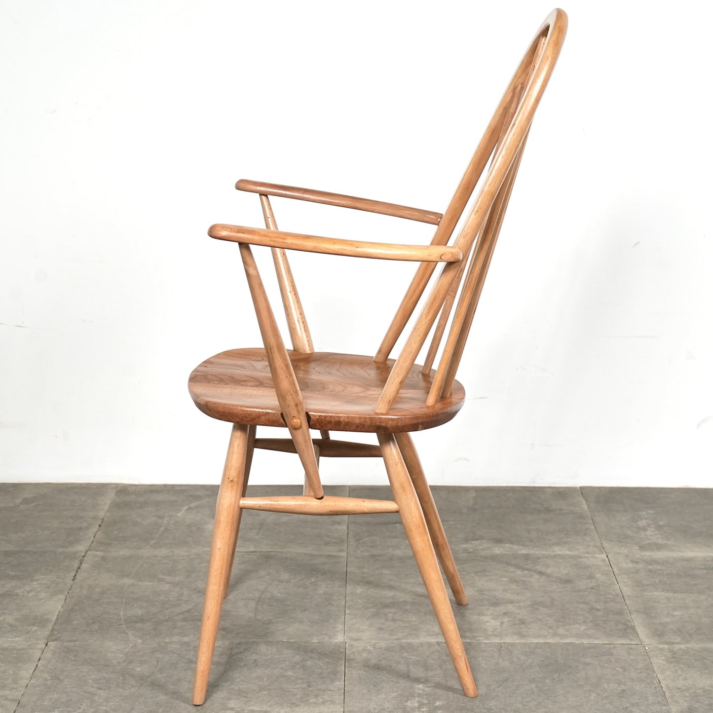 【ERCOL】ヴィンテージ クエーカー アームチェア(メープル)