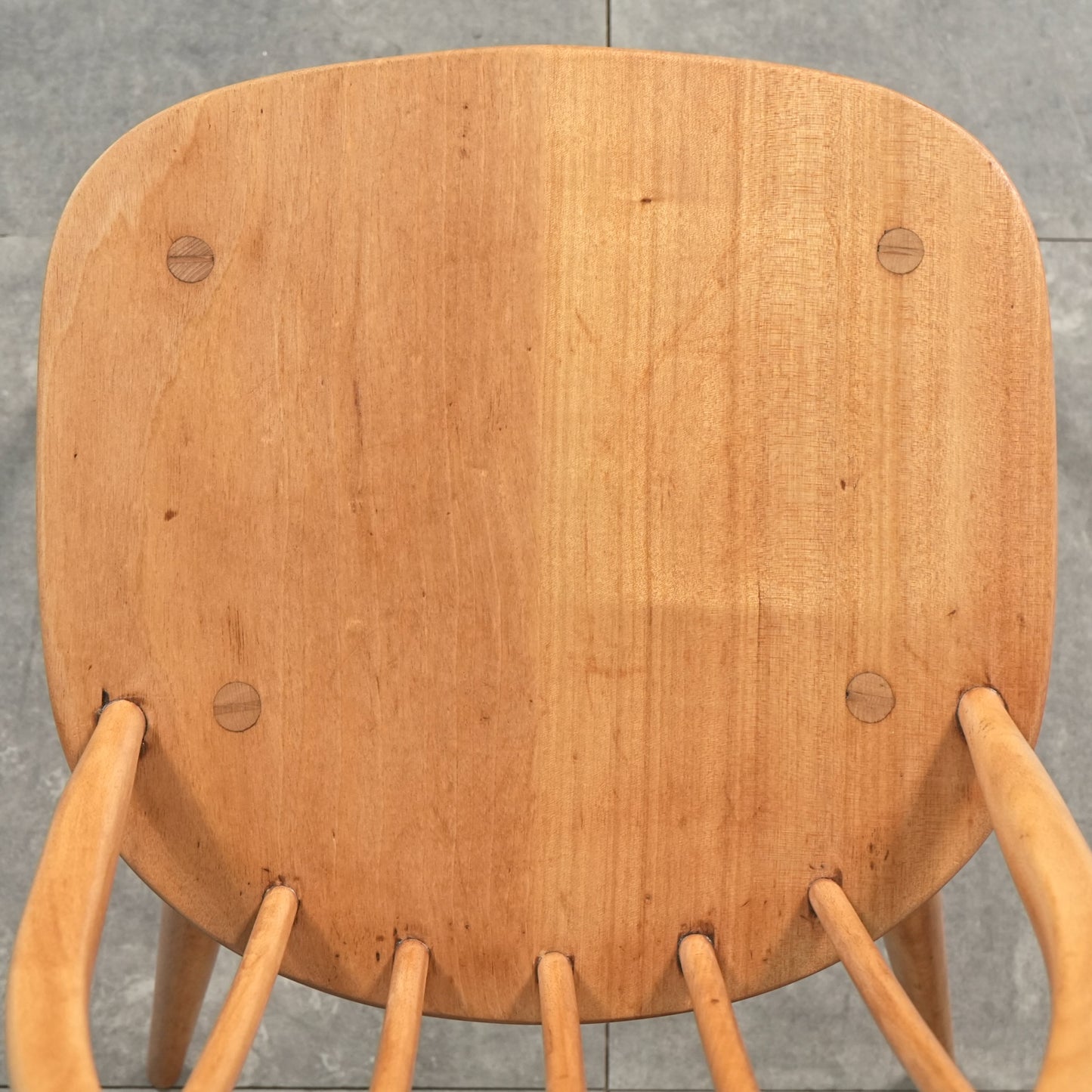 【ERCOL】ヴィンテージ クエーカーチェア(メープル)