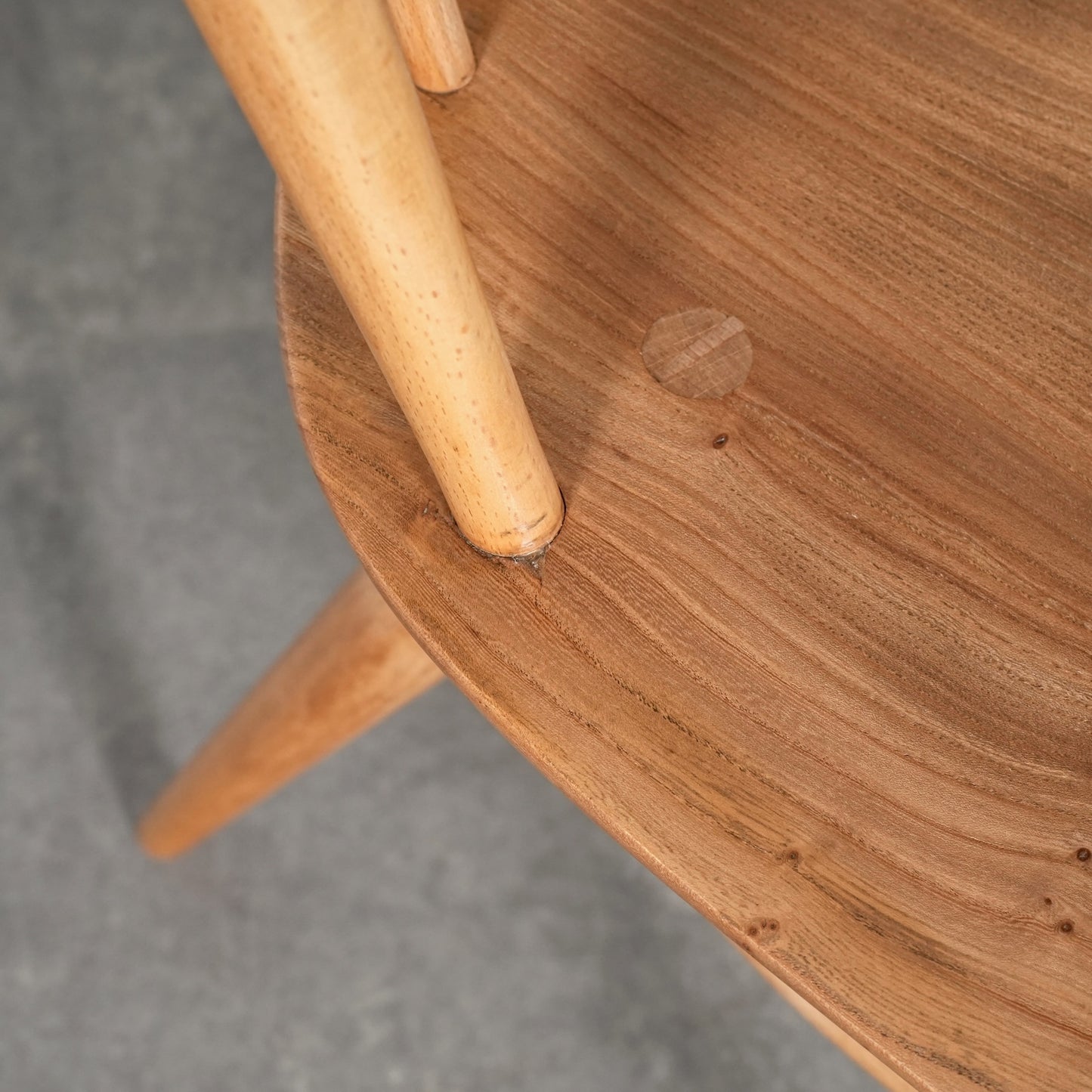 【ERCOL】ヴィンテージ クエーカーチェア(メープル)