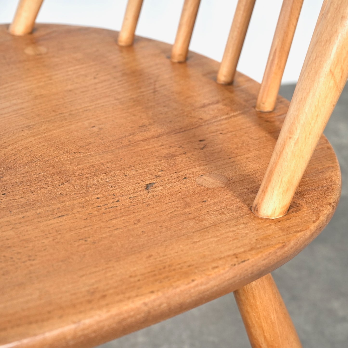 【ERCOL】ヴィンテージ クエーカーチェア(メープル)