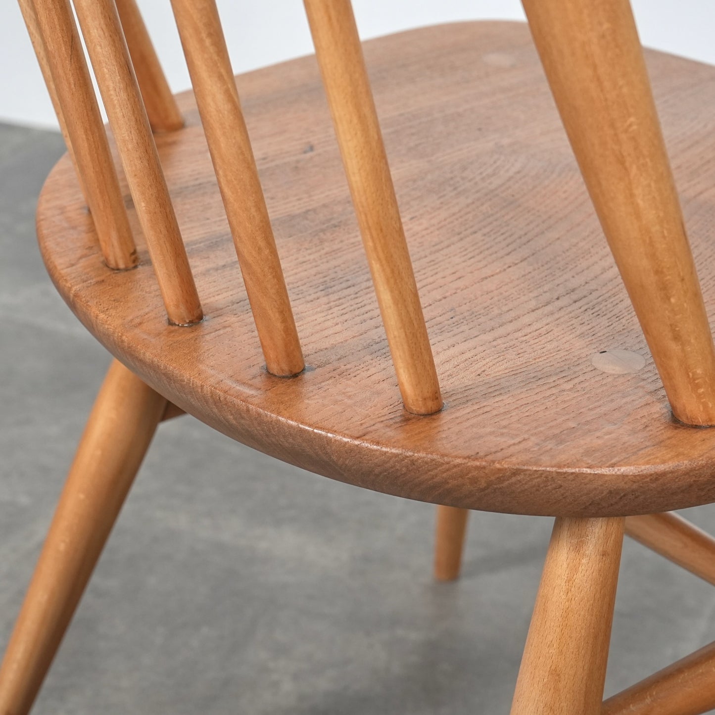 【ERCOL】ヴィンテージ クエーカーチェア(メープル)