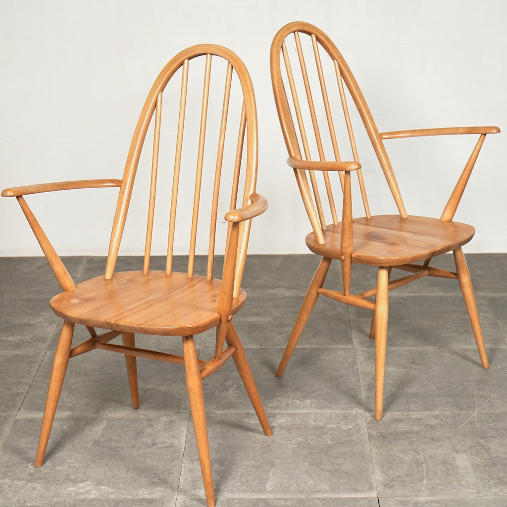 【ERCOL】ヴィンテージ クエーカー アームチェア(メープル)
