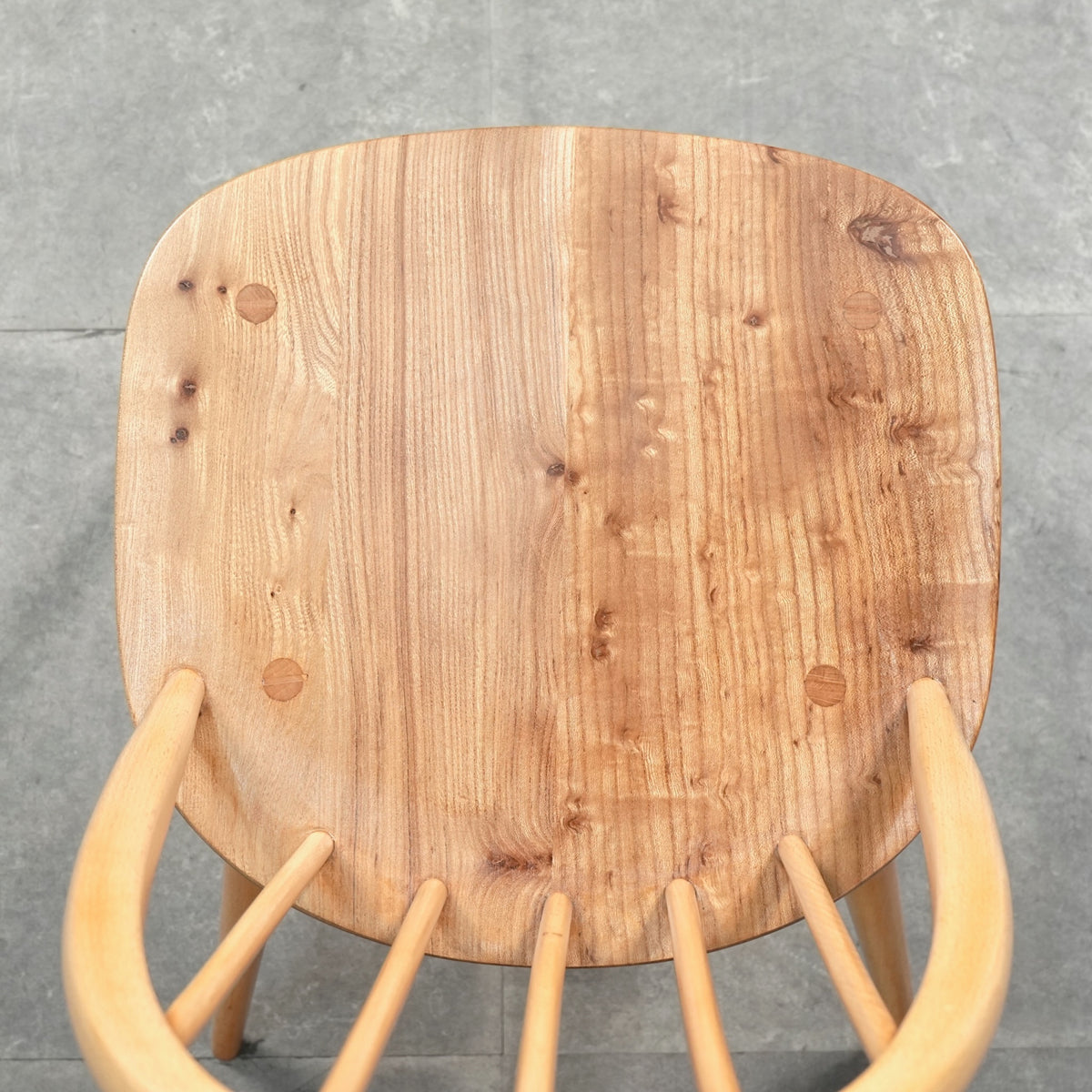 【ERCOL】ヴィンテージ クエーカーチェア(メープル)