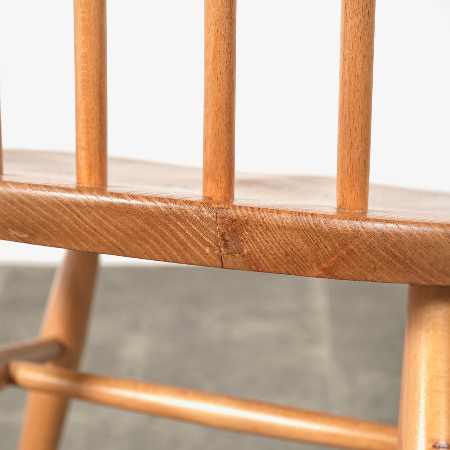 【ERCOL】ヴィンテージ クエーカー アームチェア(メープル)