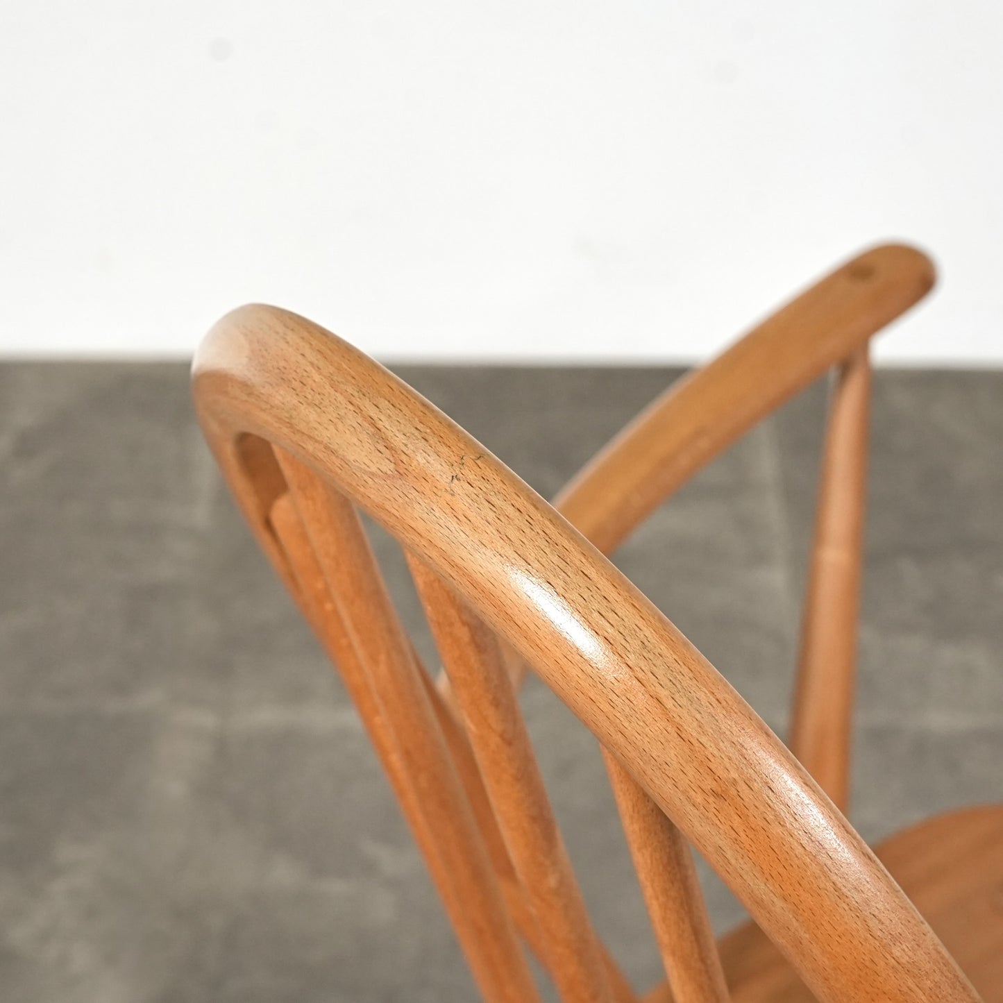 【ERCOL】ヴィンテージ クエーカー アームチェア(メープル)