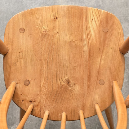 【ERCOL】ヴィンテージ クエーカー アームチェア(メープル)