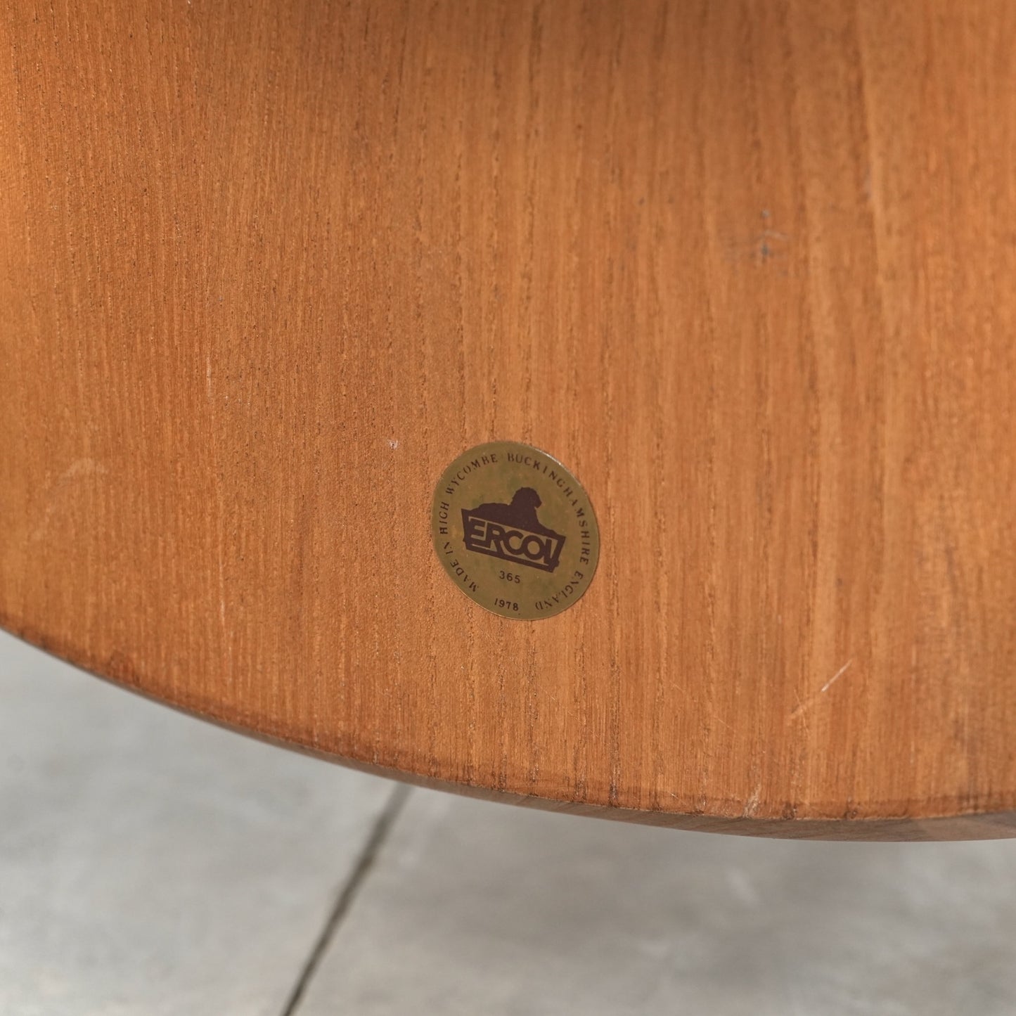 【ERCOL】ヴィンテージ クエーカーチェア(メープル)