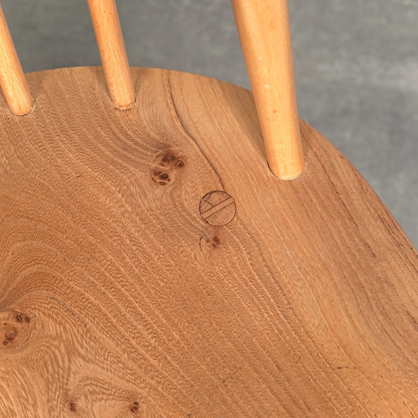 【ERCOL】ヴィンテージ クエーカーチェア(メープル)