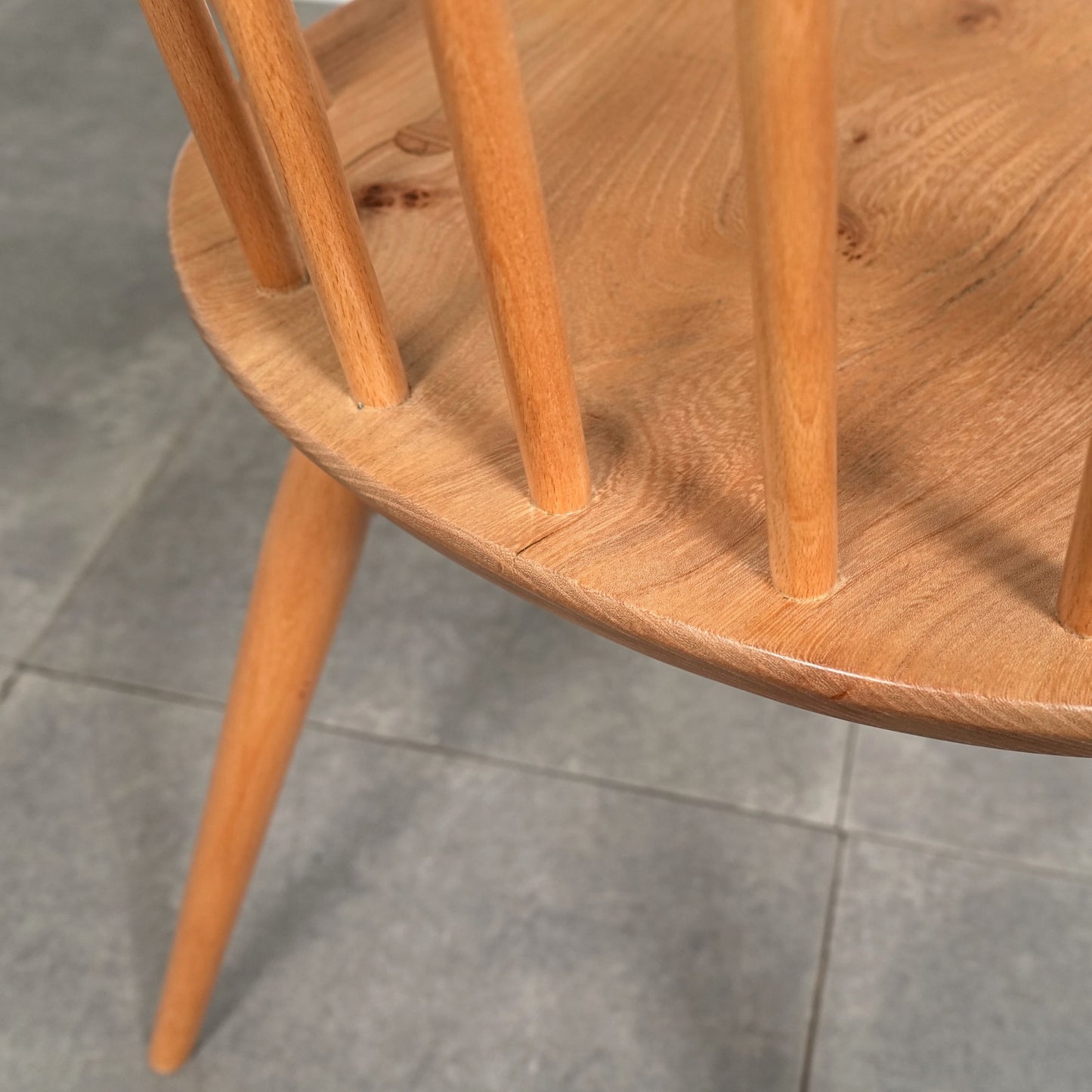 【ERCOL】ヴィンテージ クエーカーチェア(メープル)