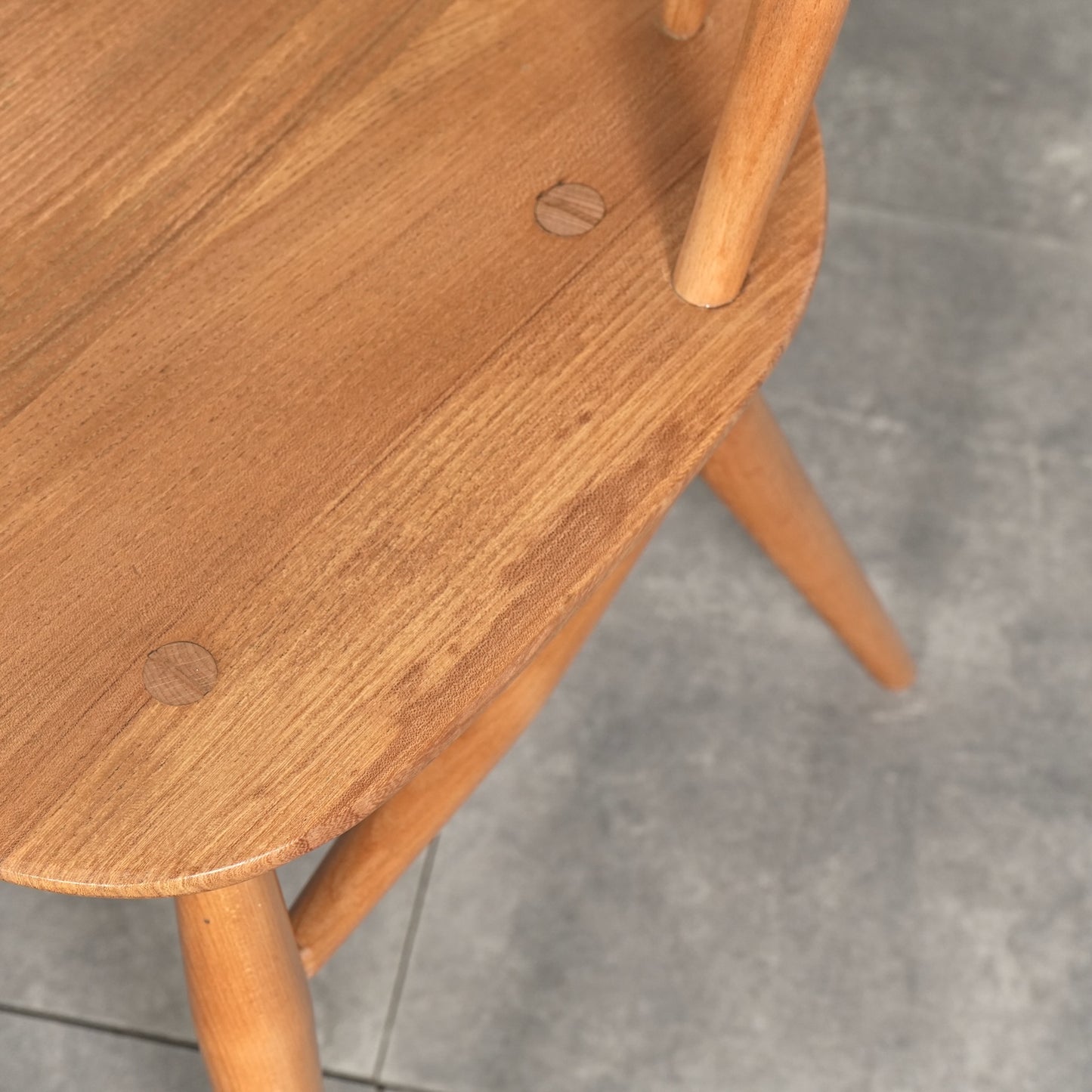 【ERCOL】ヴィンテージ クエーカーチェア(メープル)