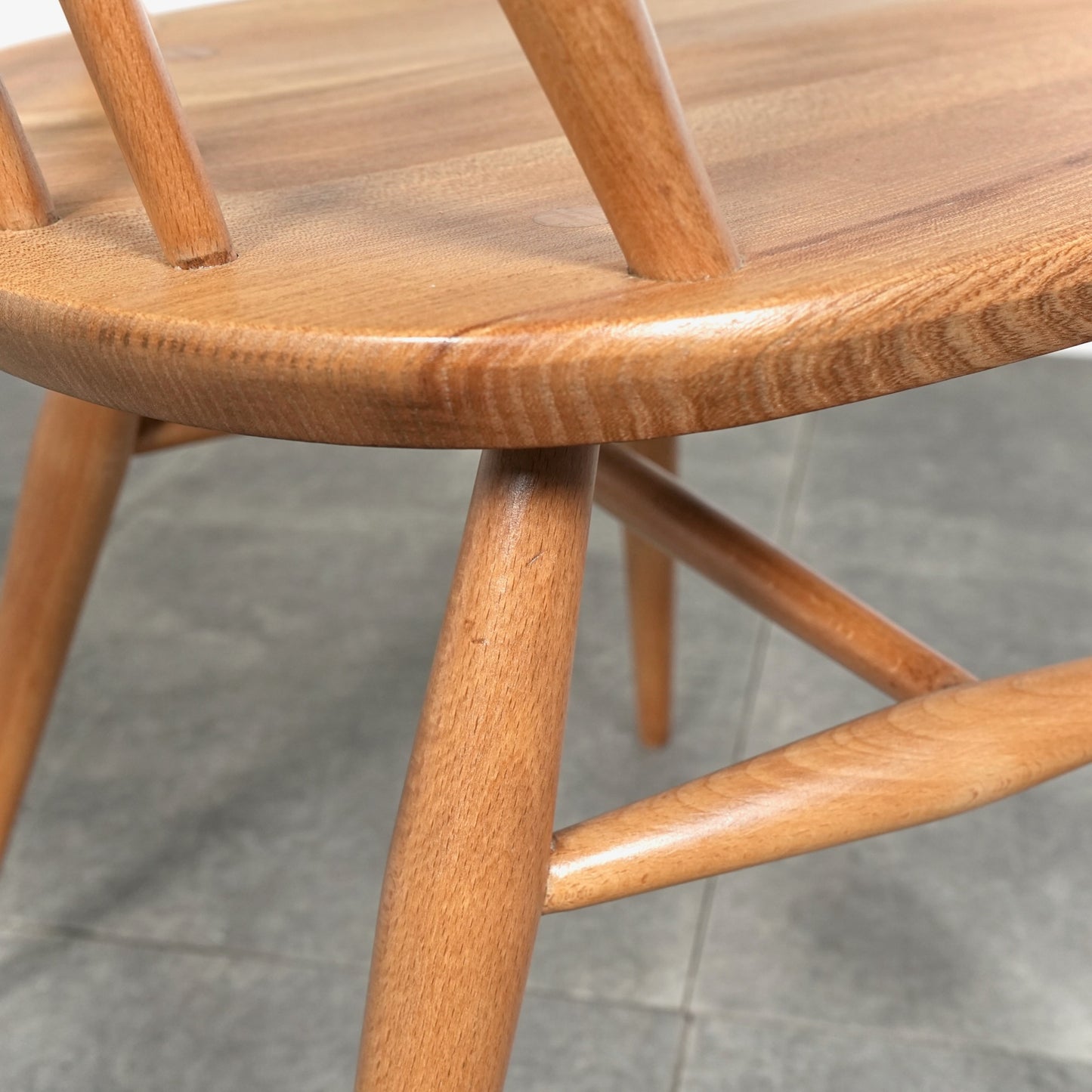 【ERCOL】ヴィンテージ クエーカーチェア(メープル)