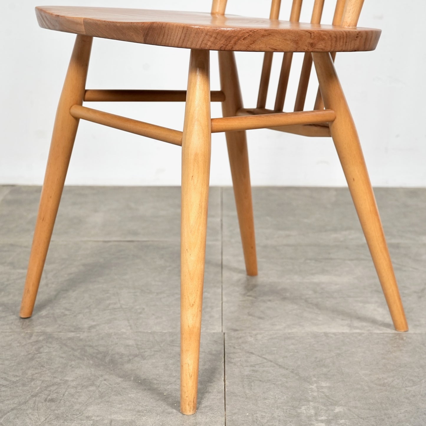【ERCOL】ヴィンテージ ハイスティックバックチェア(メープル)