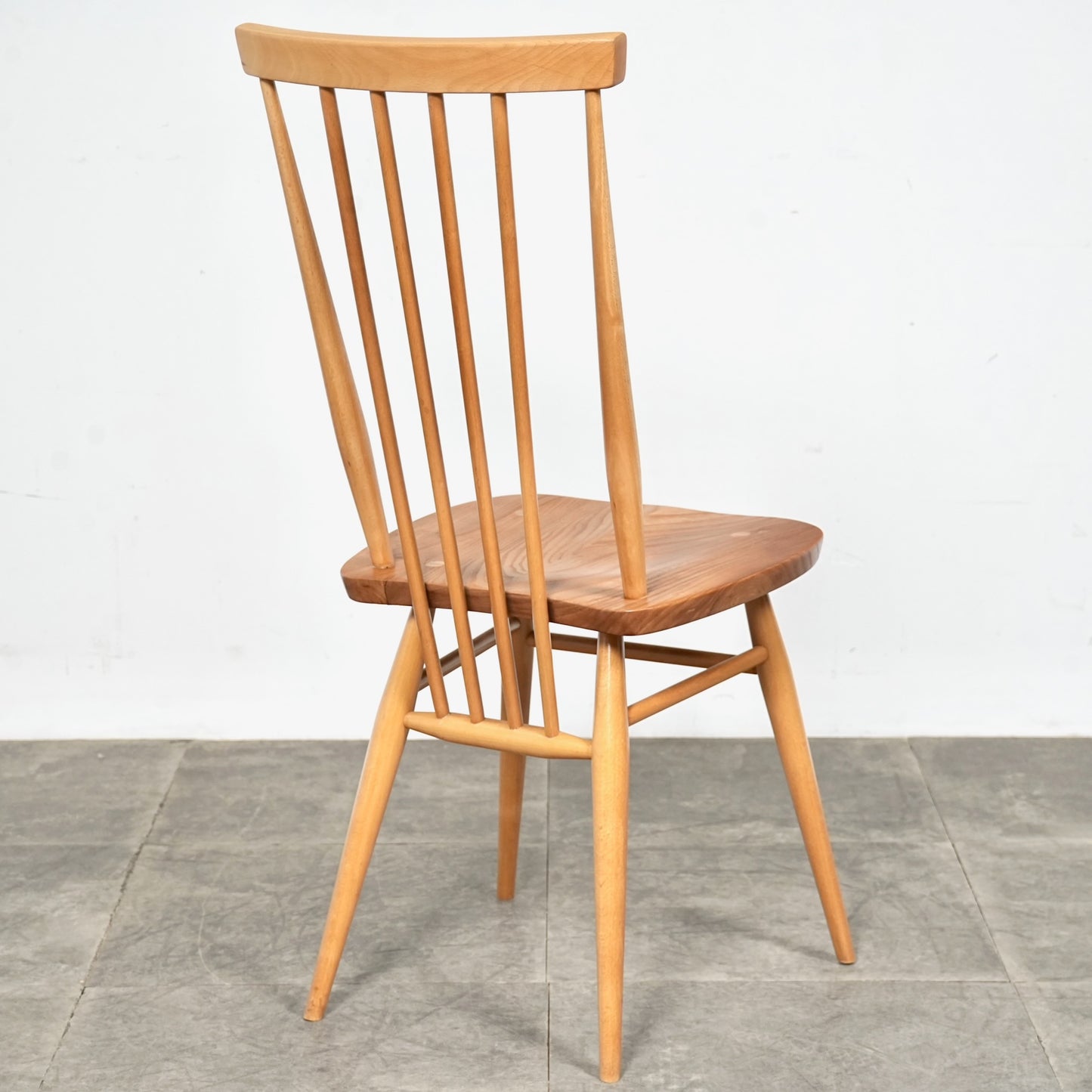 【ERCOL】ヴィンテージ ハイスティックバックチェア(メープル)