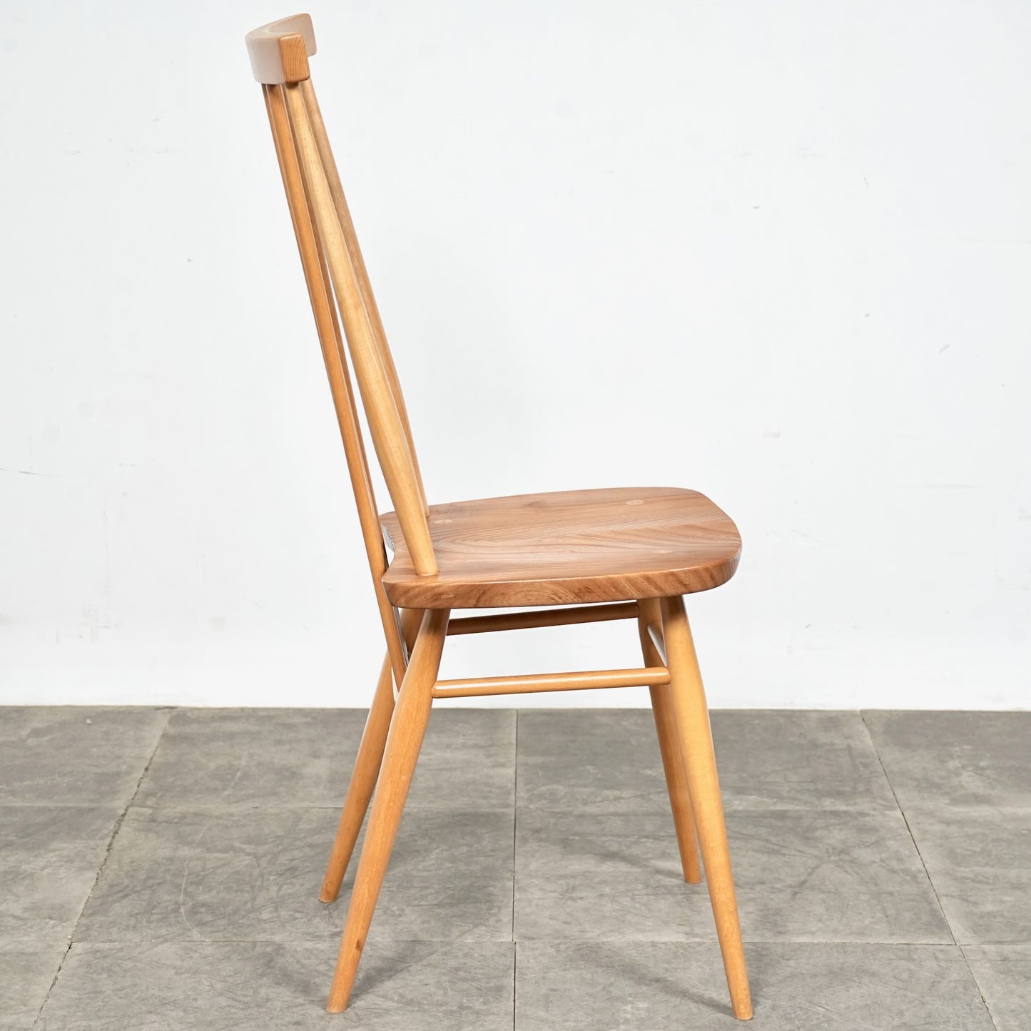 【ERCOL】ヴィンテージ ハイスティックバックチェア(メープル)