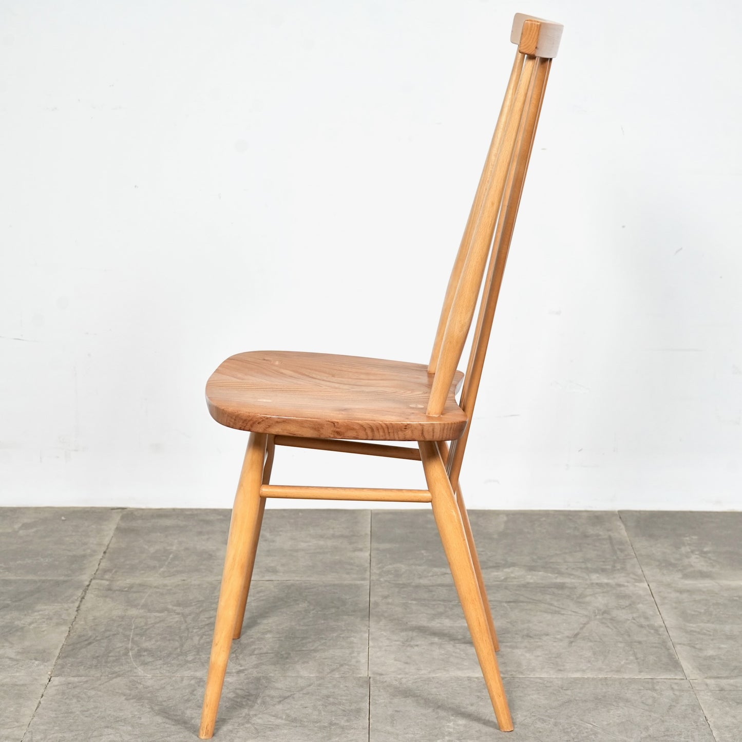 【ERCOL】ヴィンテージ ハイスティックバックチェア(メープル)