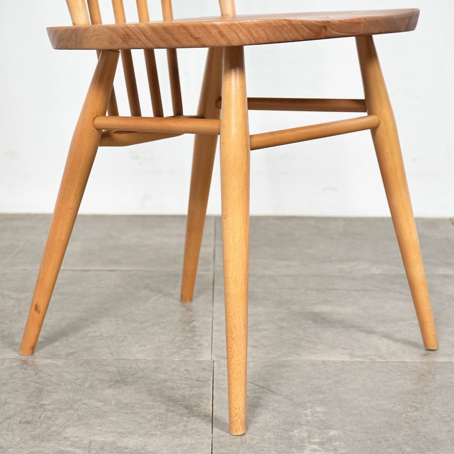 【ERCOL】ヴィンテージ ハイスティックバックチェア(メープル)