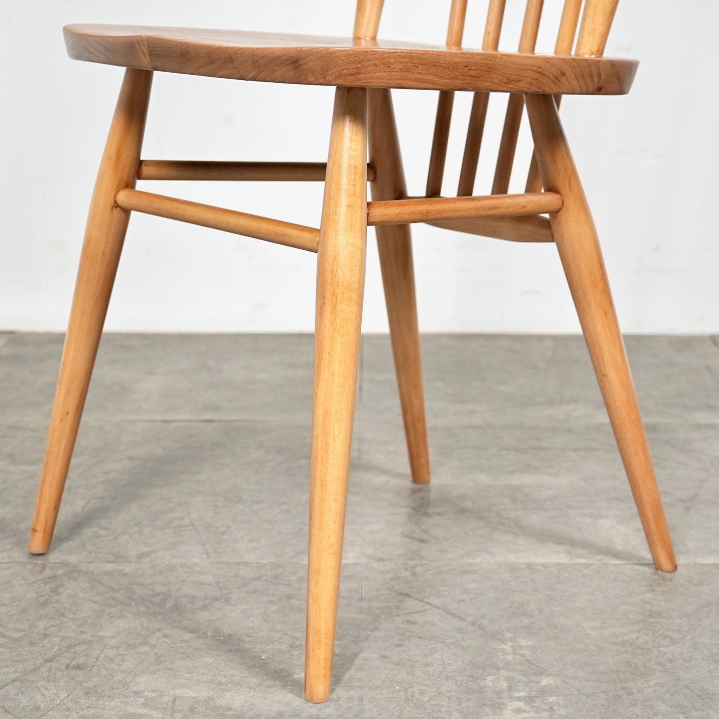 【ERCOL】ヴィンテージ ハイスティックバックチェア(メープル)