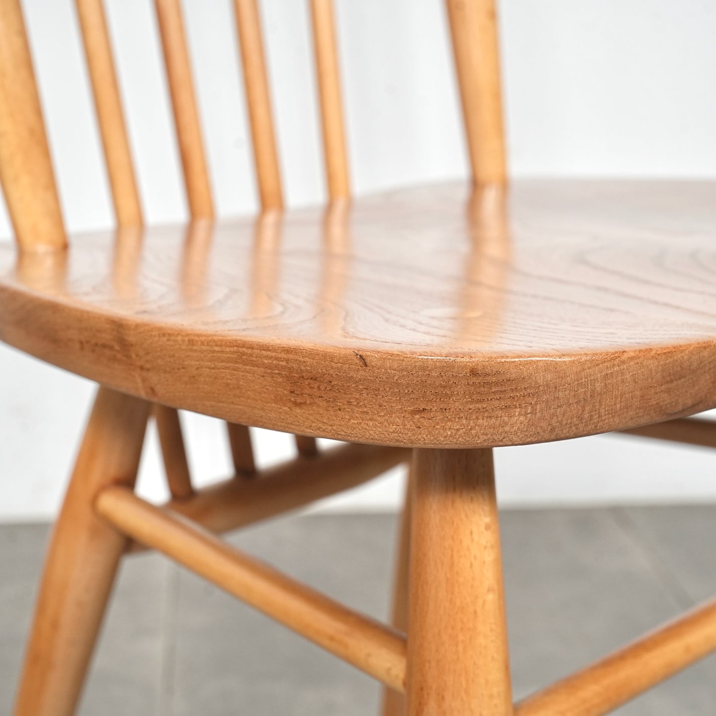 【ERCOL】ヴィンテージ ハイスティックバックチェア(メープル)