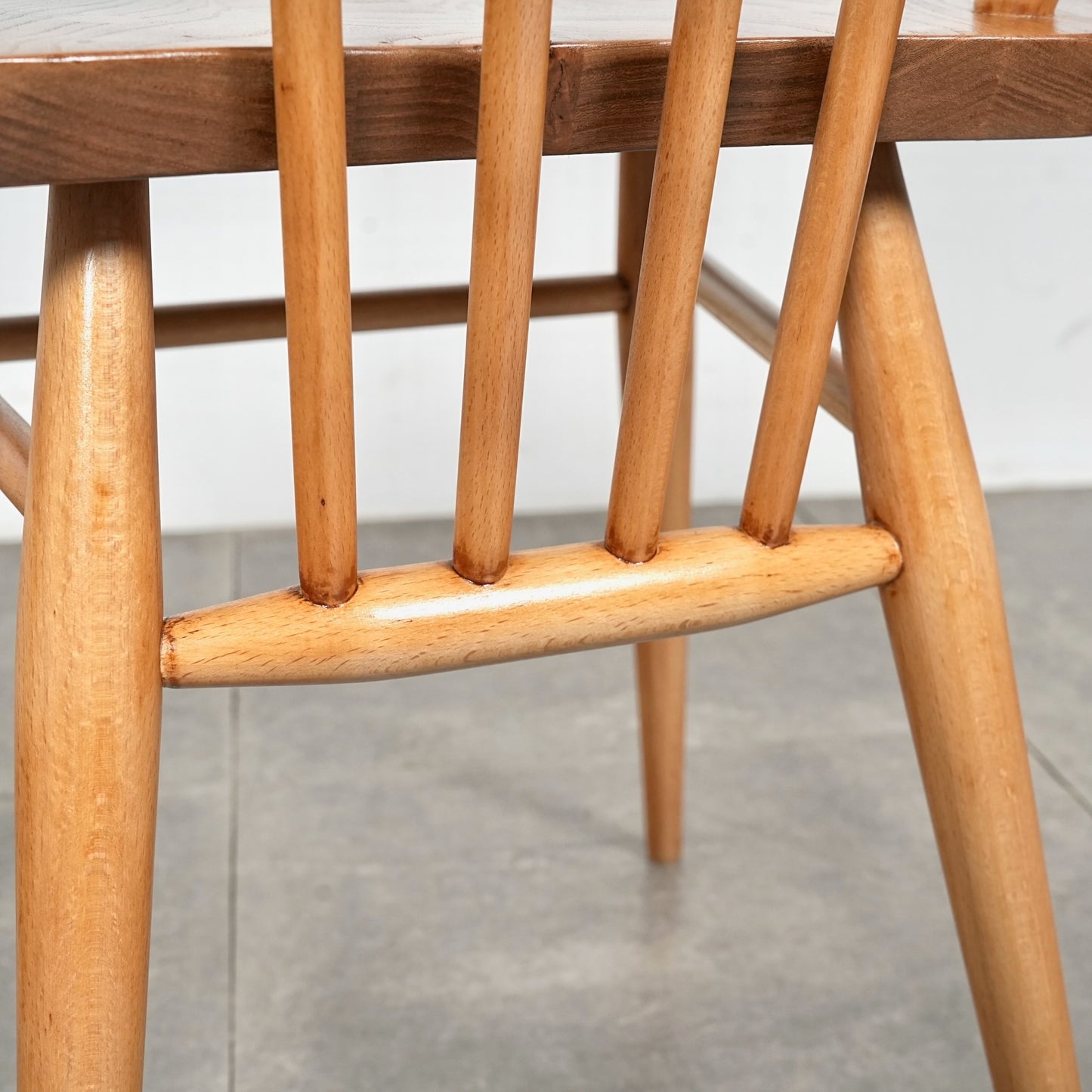【ERCOL】ヴィンテージ ハイスティックバックチェア(メープル)