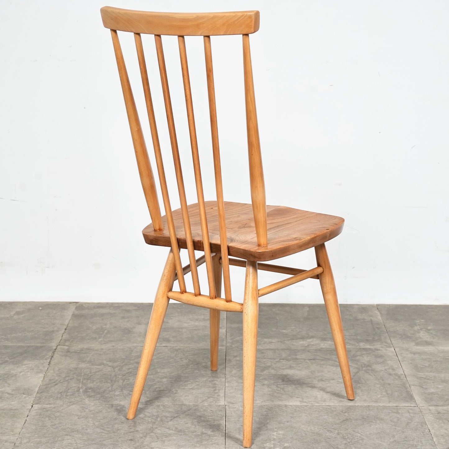 【ERCOL】ヴィンテージ ハイスティックバックチェア(メープル)