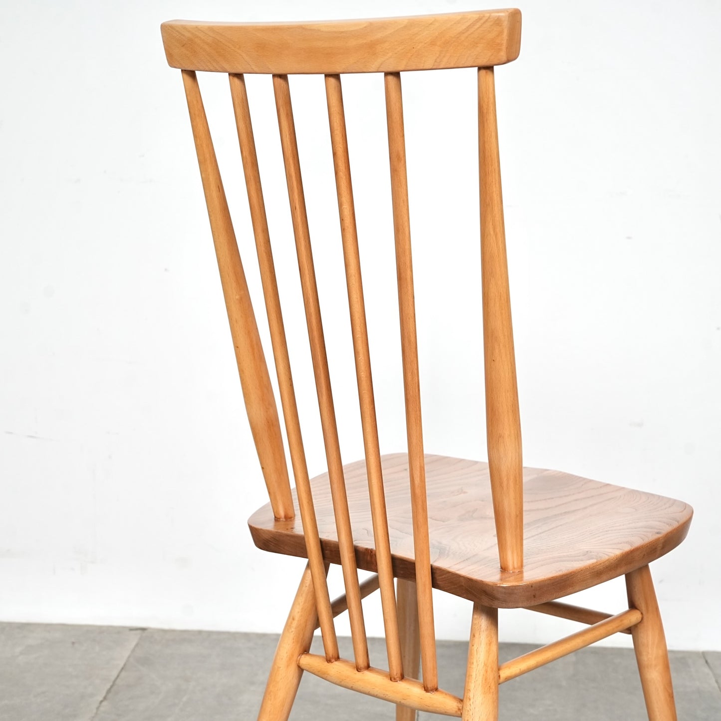 【ERCOL】ヴィンテージ ハイスティックバックチェア(メープル)