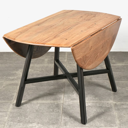 【ERCOL】ヴィンテージ ドロップリーフテーブル(バイカラー)