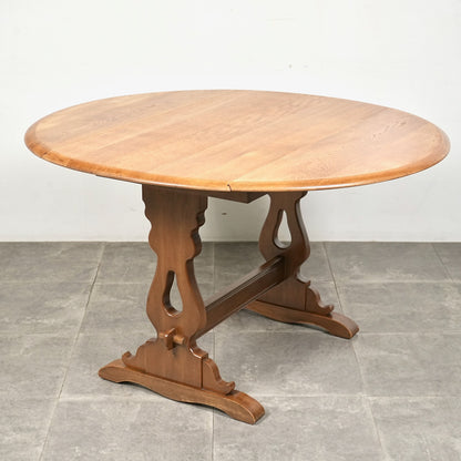 【ERCOL】ヴィンテージ ドロップリーフテーブル(バイカラー)