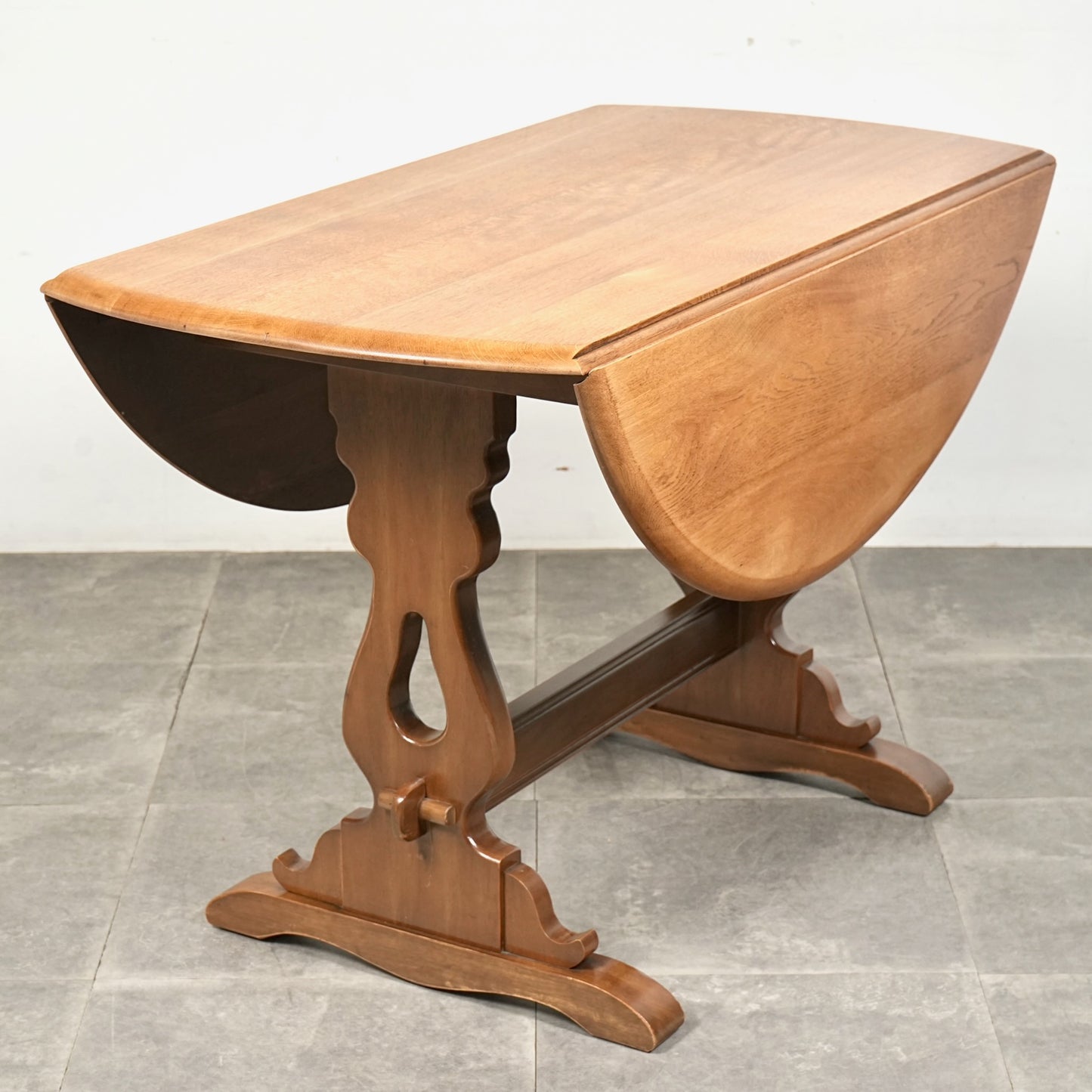 【ERCOL】ヴィンテージ ドロップリーフテーブル(バイカラー)