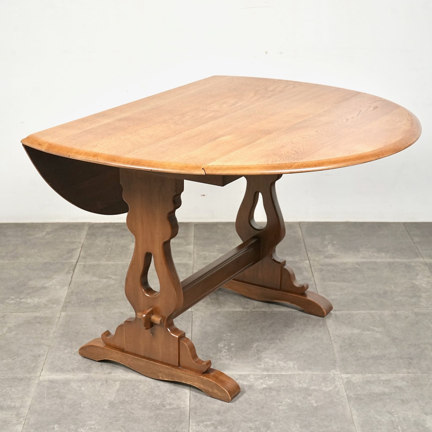 【ERCOL】ヴィンテージ ドロップリーフテーブル(バイカラー)
