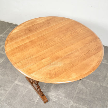 【ERCOL】ヴィンテージ ドロップリーフテーブル(バイカラー)