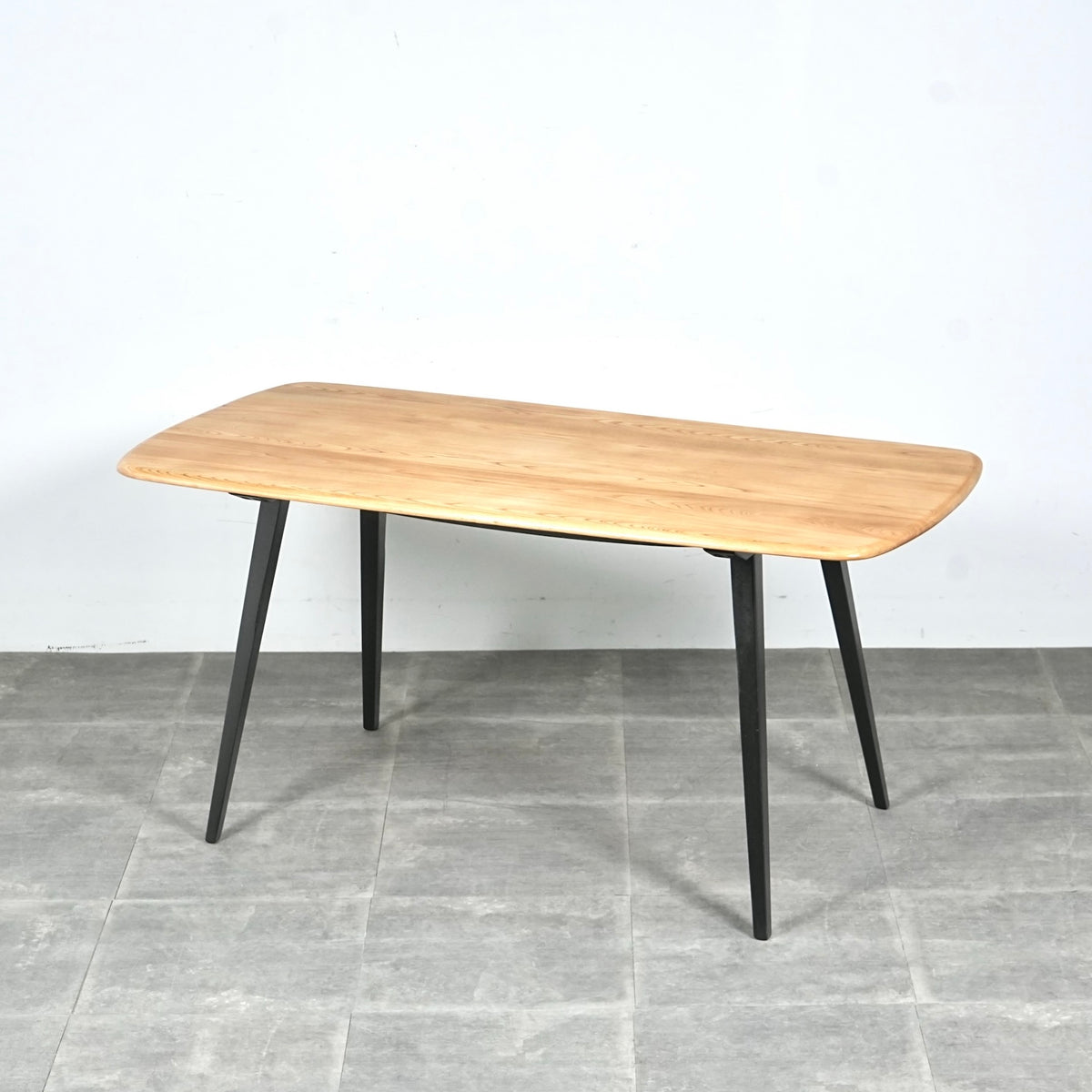 【ERCOL】ヴィンテージ レクタングルテーブル(バイカラー)