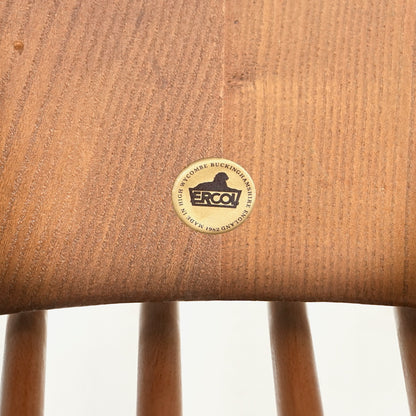 【ERCOL】ヴィンテージ ハイスティックバックチェア(メープル)