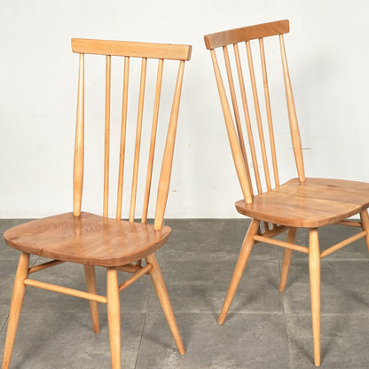 【ERCOL】ヴィンテージ ハイスティックバックチェア(メープル)