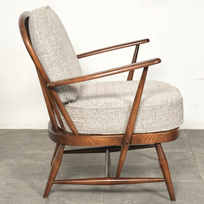 【ERCOL】ヴィンテージ 1Pソファ(イージーチェア)【張替済】