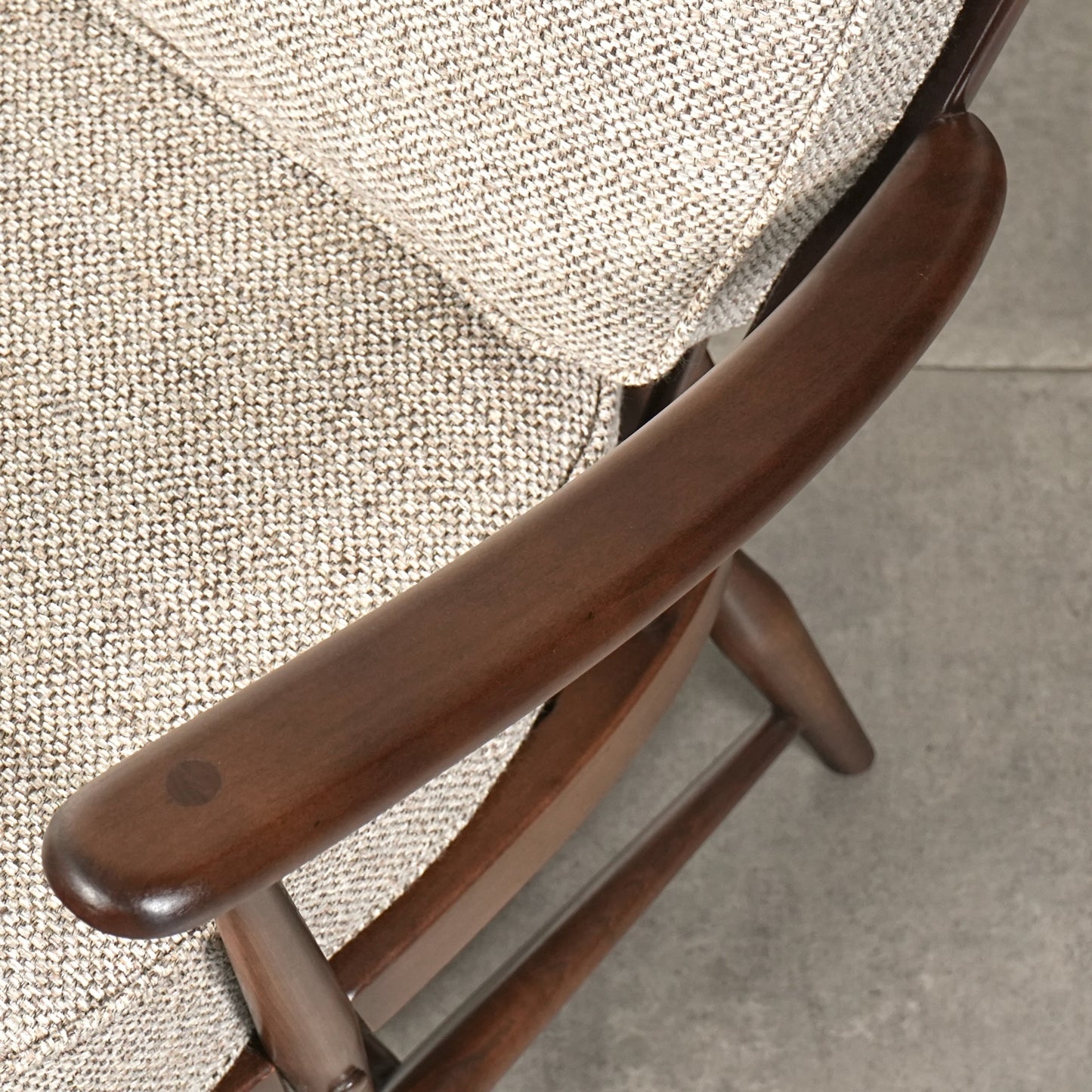 【ERCOL】ヴィンテージ 1Pソファ(イージーチェア)【張替済】