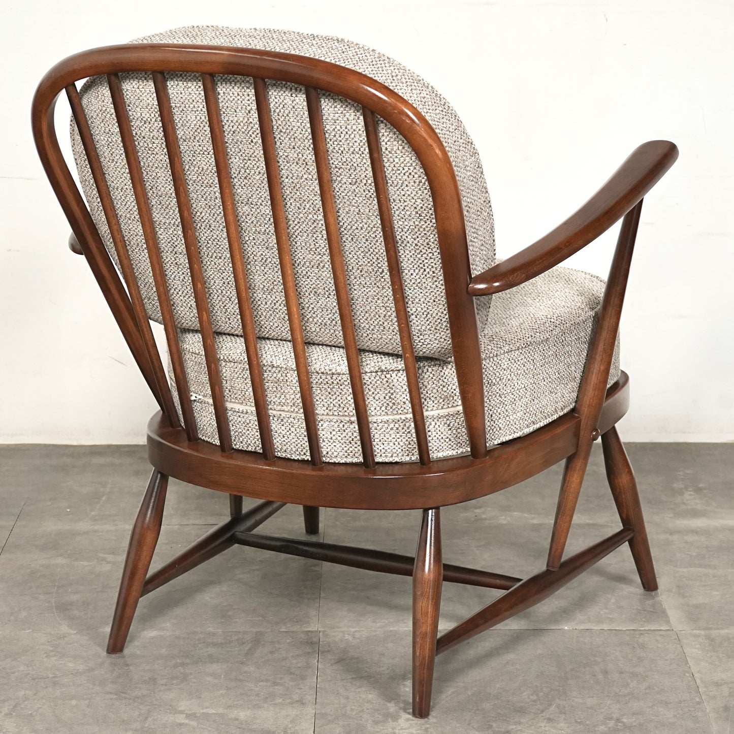 【ERCOL】ヴィンテージ 1Pソファ(イージーチェア)【張替済】