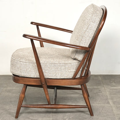 【ERCOL】ヴィンテージ 1Pソファ(イージーチェア)【張替済】