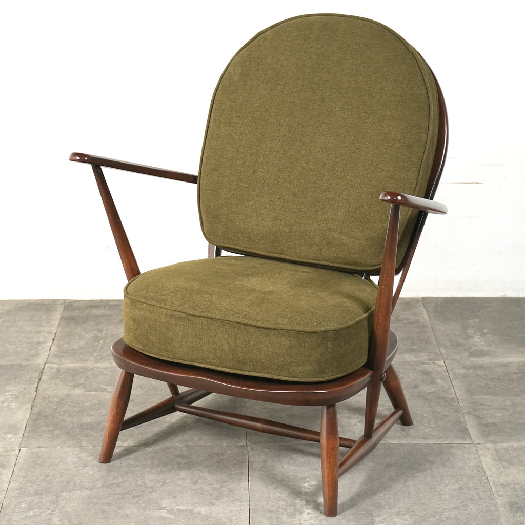 【ERCOL】ヴィンテージ 1Pソファ(イージーチェア)【張替済】
