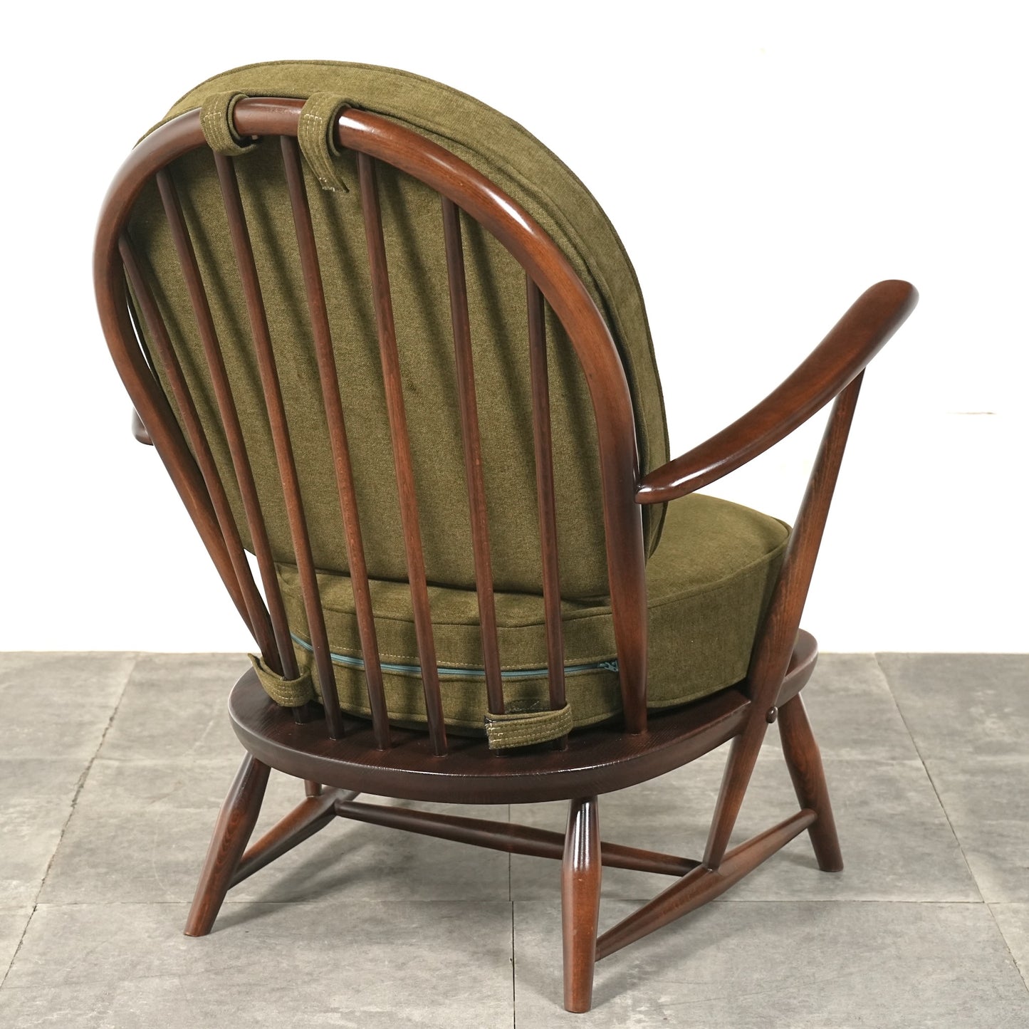 【ERCOL】ヴィンテージ 1Pソファ(イージーチェア)【張替済】