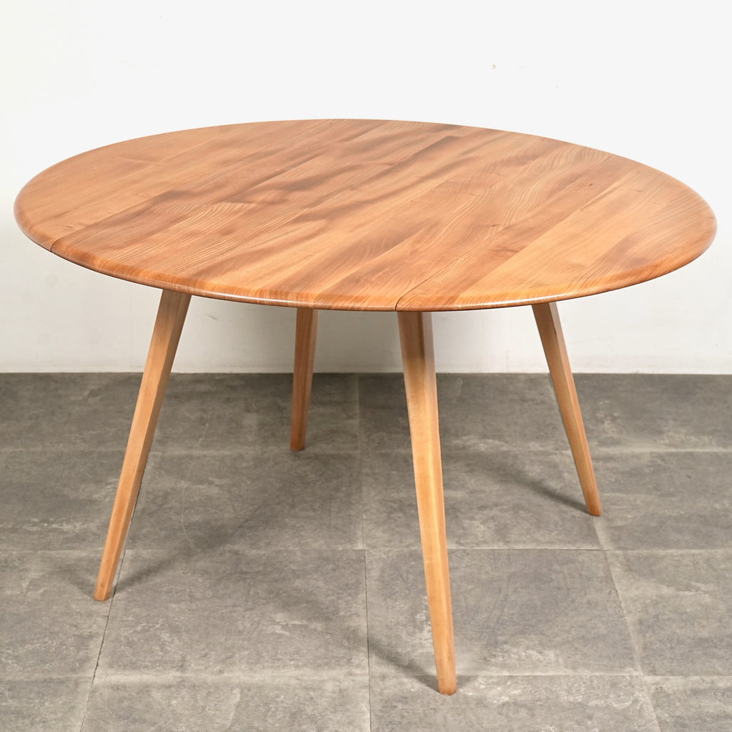 【ERCOL】ヴィンテージ ドロップリーフテーブル(メープル)