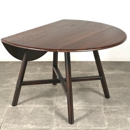 【ERCOL】ヴィンテージ ドロップリーフテーブル(オールドコロニアル)