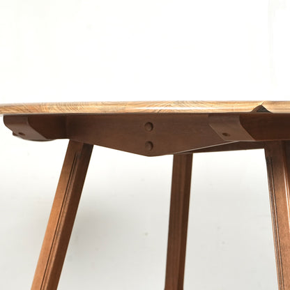 【ERCOL】ヴィンテージ ドロップリーフテーブル(バイカラー)
