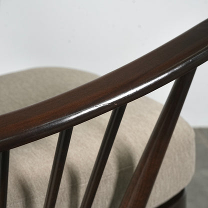 【ERCOL】ヴィンテージ 1Pソファ(イージーチェア)【張替済】